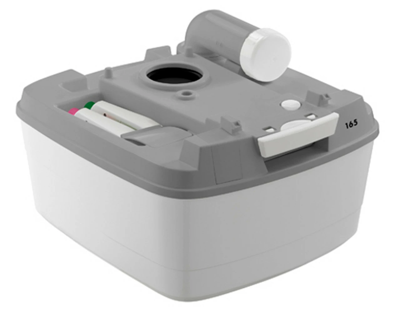 Thetford Porta Potti Qube 165 Portable Camping Toilet 2 Thetford Porta Potti Qube 165 Portable Camping Toilet - Image 2