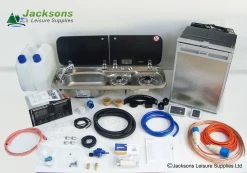 Dometic-Smev 9222 Hob And Sink, CRX50 Fridge & Sargent EC160 Complete Conversion Kit 2 -Kitchen & Bathroom Equipment Shop 9222L Gaz CR50 CR copy 99916.1506712998