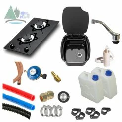 Thetford Topline 922 Hob And Sink Campervan Conversion Kit 1 -Kitchen & Bathroom Equipment Shop 922kit1 gaz bl 62148.1628245351