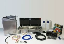 Dometic-Smev 9722 Hob And Sink CRX50 Fridge & Sargent EC160 Van Conversion Kit 2