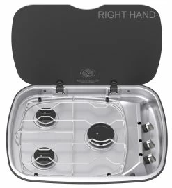 Thetford Spinflo Argent Caravan 3 Burner Hob With Glass Lid 5 Thetford Spinflo Argent Caravan 3 Burner Hob With Glass Lid -Kitchen & Bathroom Equipment Shop Argent Hob right handed 1 copy 28072.1497000268