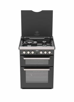 Spinflo Aspire Dual Fuel Stainless Steel Cooker Hob - 1/2 Height