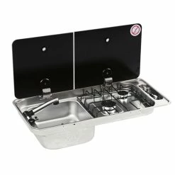CAN FL1401 FL1402 Sink And Hob Combi Cooker For Campervans & Caravans