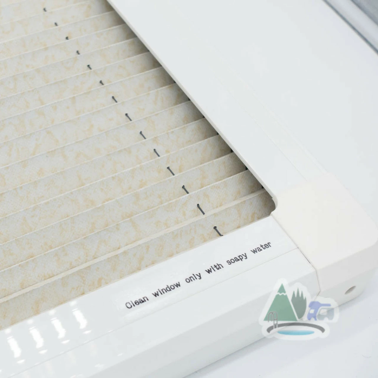 Adventurer Campervan Top Hinge Window With Blind And Fly Screen - Flush Acrylic Glass 6 Adventurer Campervan Top Hinge Window With Blind And Fly Screen - Flush Acrylic Glass - Image 6