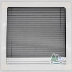Adventurer Campervan Window With Top Hinge, Blinds & Flyscreen - Flush Acrylic Glass And Frame -Kitchen & Bathroom Equipment Shop DSC03787 06337.1673528258