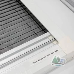 Adventurer Campervan Window With Top Hinge, Blinds & Flyscreen - Flush Acrylic Glass And Frame -Kitchen & Bathroom Equipment Shop DSC03788 51498.1631108311