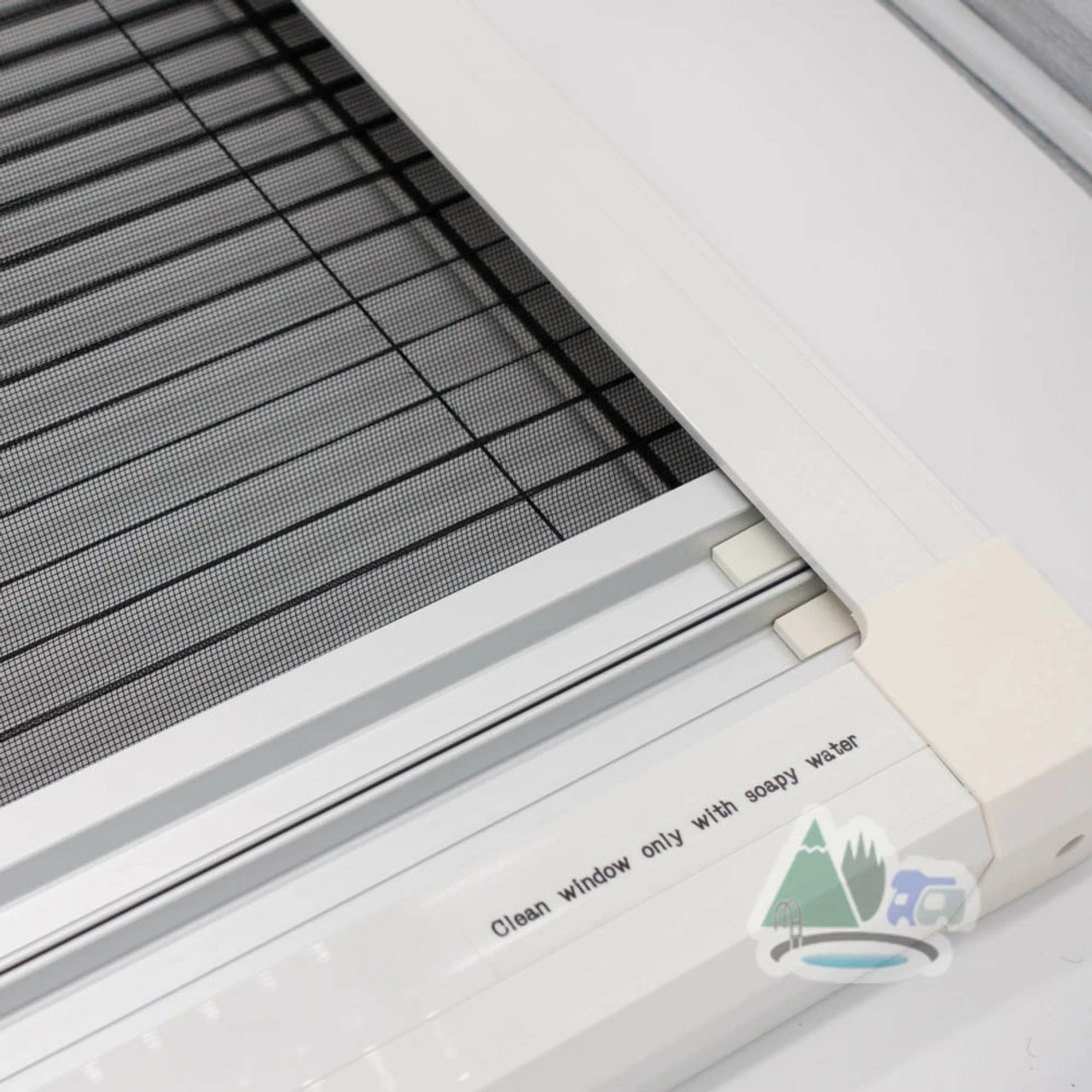 Adventurer Campervan Top Hinge Window With Blind And Fly Screen - Flush Acrylic Glass 10 Adventurer Campervan Top Hinge Window With Blind And Fly Screen - Flush Acrylic Glass - Image 10