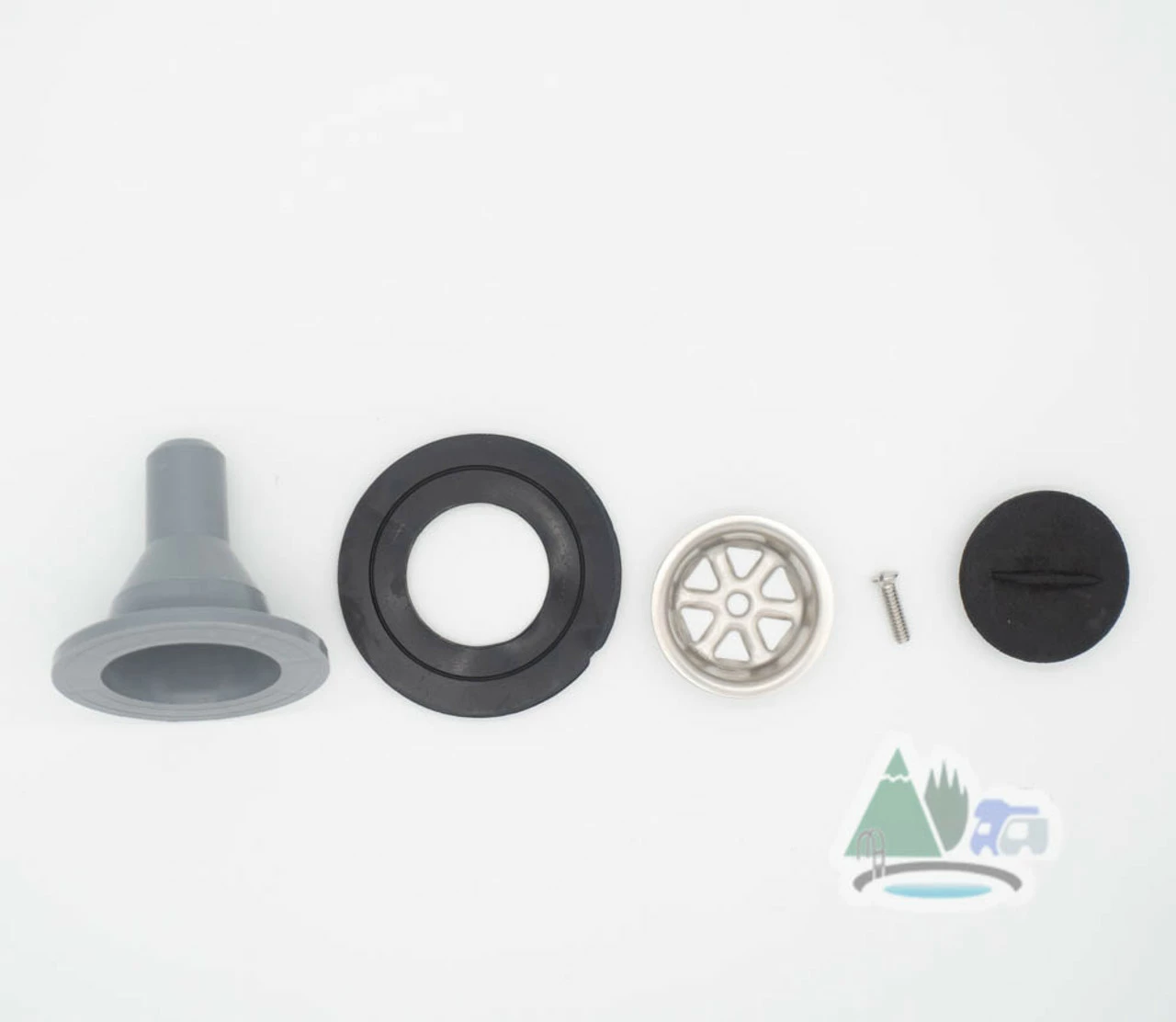 DLS 3/4" Straight Siphon Waste Outlet For Caravan Shower Tray 10 DLS 3/4" Straight Siphon Waste Outlet For Caravan Shower Tray - Image 10