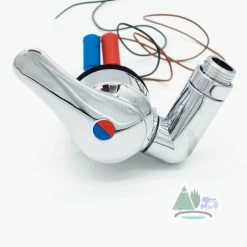 Reich Twist Shower Mixer Tap - Chrome W/ Smooth Fit Connectors -Kitchen & Bathroom Equipment Shop DSC06239 34524.1637685431