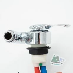 Reich Twist Shower Mixer Tap - Chrome W/ Smooth Fit Connectors -Kitchen & Bathroom Equipment Shop DSC06242 69111.1637685417