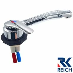 Kitchen & Bathroom Equipment Shop 52 Reich Twist 45 Degree Right Hand Mixer Chrome