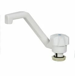 Reich Deluxe White Cold Tap F240 For Campervan Caravan Motorhome