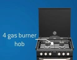 Thetford K1520 Lightweight Oven And Hob Cooker With Dual Fuel Option -Kitchen & Bathroom Equipment Shop Frame 01808 1 00236.1548362005