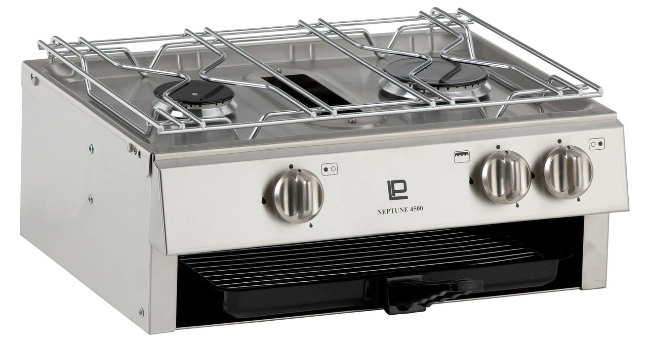 JLS Tasman 4500 2 Burner Hotplate Boat And Caravan Hob And Grill 2 JLS Tasman 4500 2 Burner Hotplate Boat And Caravan Hob And Grill - Image 2