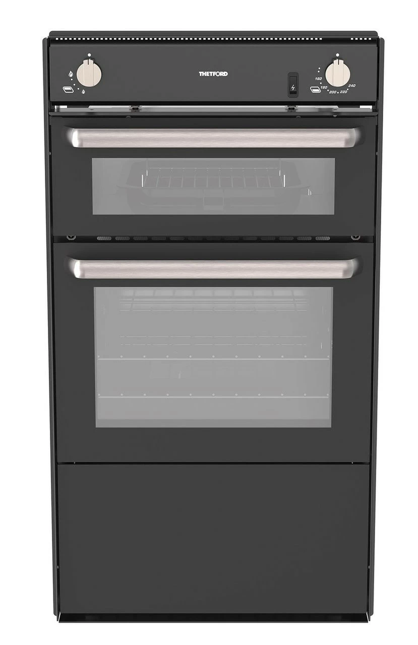 Spinflo Midi Prima Caravan Cooker Black/Silversand Oven & Grill 1 Spinflo Midi Prima Caravan Cooker Black/Silversand Oven & Grill