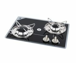 Navy Load Built In Glass Hob Double Burner NL.20001
