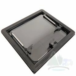 Adventurer Campervan Window With Top Hinge, Blinds & Flyscreen - Flush Acrylic Glass And Frame -Kitchen & Bathroom Equipment Shop PXL 20220112 092712551 10803.1673528236