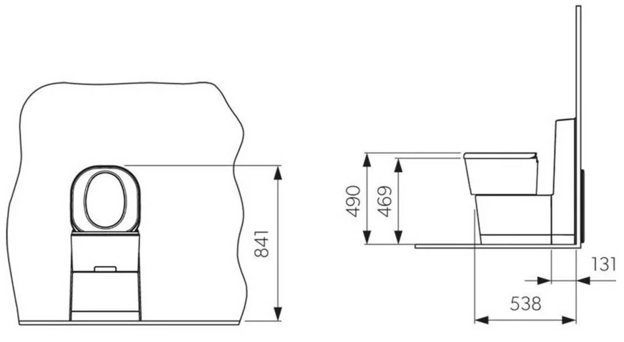 Dometic Saneo CS Cassette Toilet For Campervan Caravan Or Motorhome 10 Dometic Saneo CS Cassette Toilet For Campervan Caravan Or Motorhome - Image 10