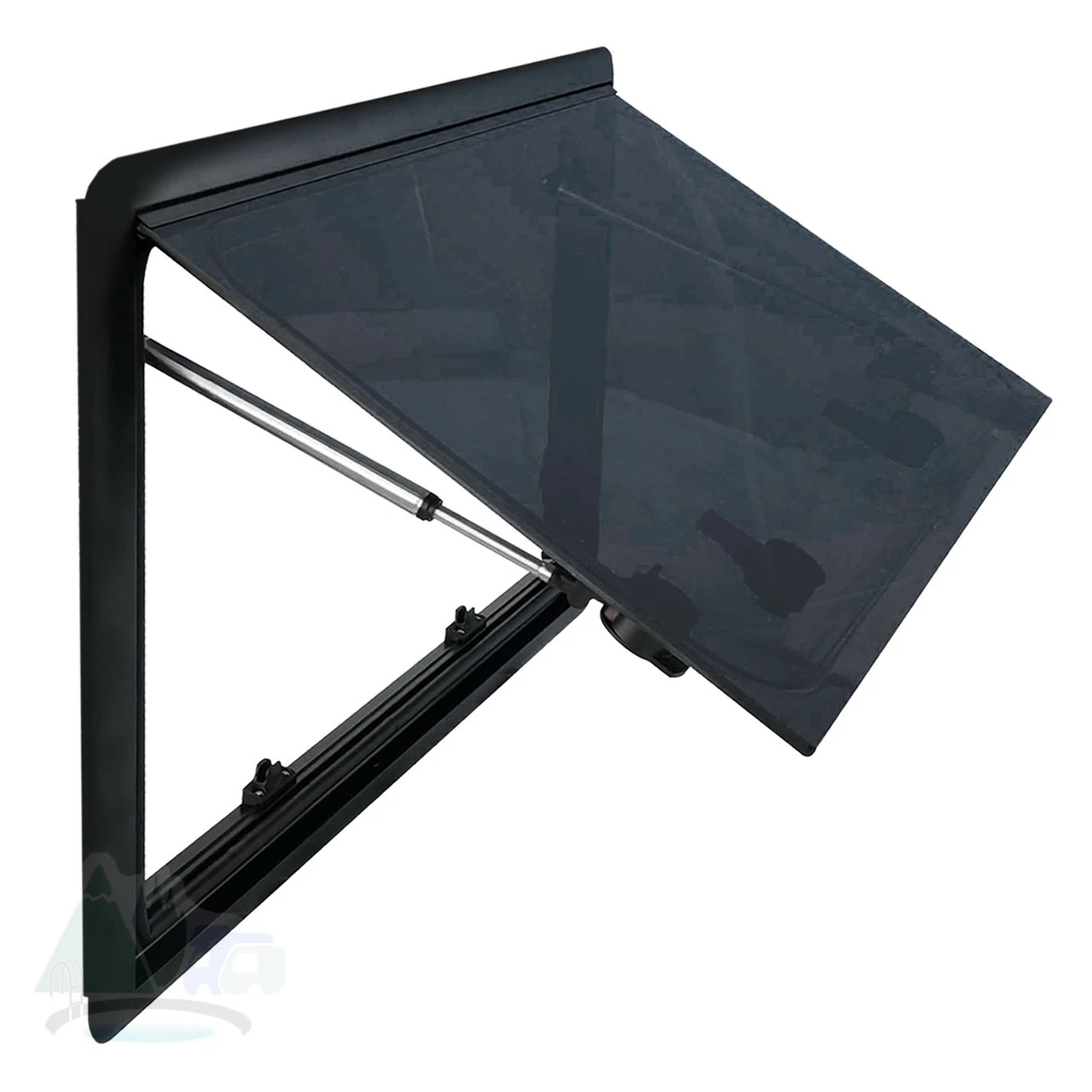 Adventurer Campervan Top Hinge Window With Blind And Fly Screen - Flush Acrylic Glass 2 Adventurer Campervan Top Hinge Window With Blind And Fly Screen - Flush Acrylic Glass - Image 2