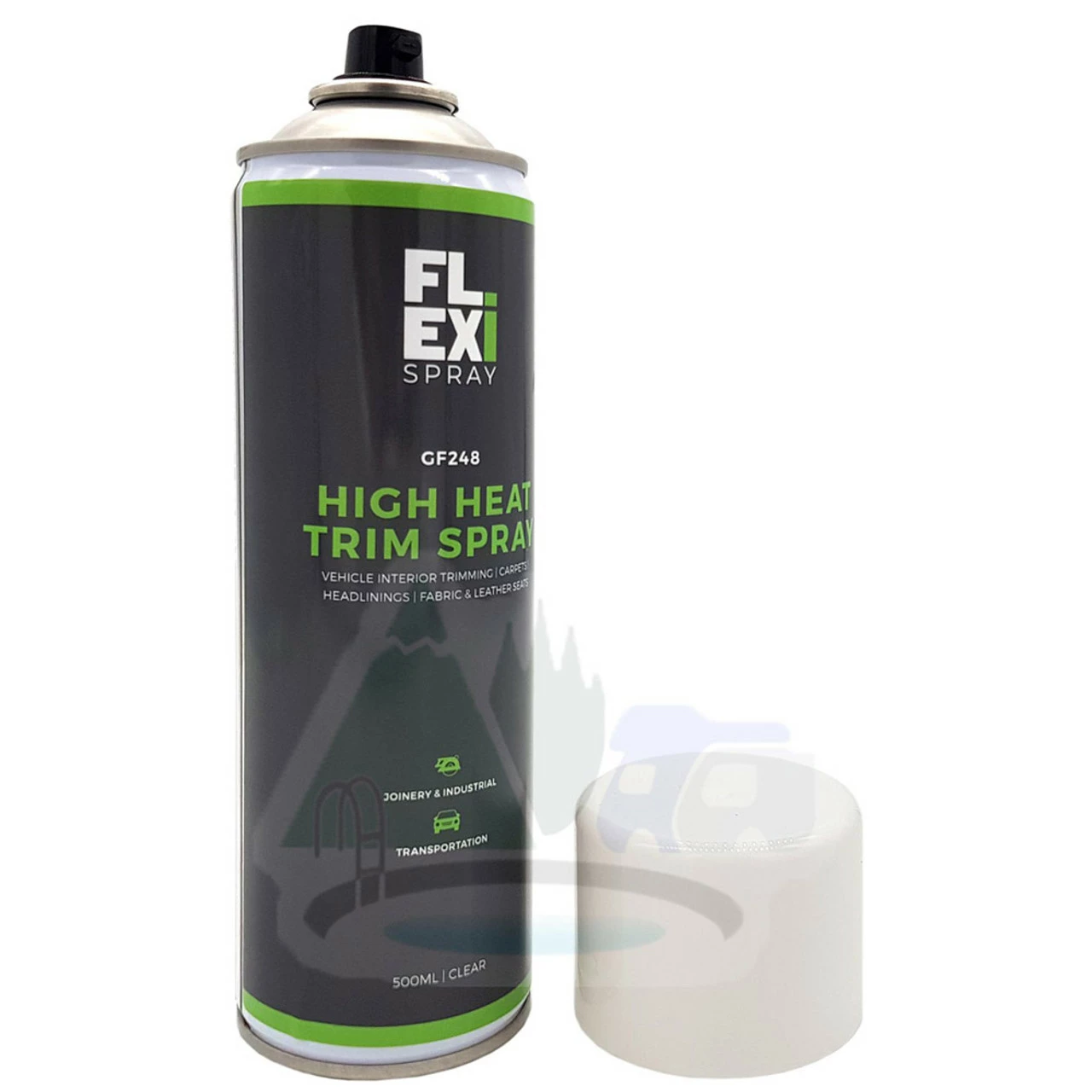 JLS Ltd 10m X 2m Hi-flex Camper Van Lining Carpet + 10 Trim-Fix Spray Adhesives 2 JLS Ltd 10m X 2m Hi-flex Camper Van Lining Carpet + 10 Trim-Fix Spray Adhesives - Image 2