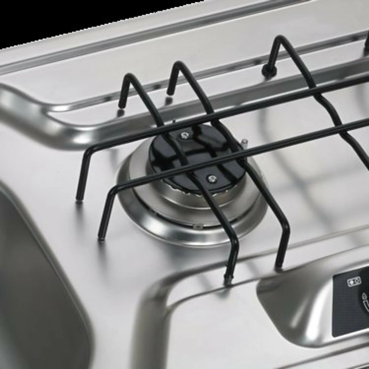 Dometic-Smev HS 2320 L Two Burner Hob And Sink Combination Unit For Caravan And Motorhomes (Smev 911) 2 Dometic-Smev HS 2320 L Two Burner Hob And Sink Combination Unit For Caravan And Motorhomes (Smev 911) - Image 2