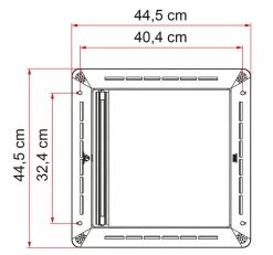Fiamma Rollo Vent Kit 40 - Blinds For Fiamma Rooflights 5 Fiamma Rollo Vent Kit 40 - Blinds For Fiamma Rooflights -Kitchen & Bathroom Equipment Shop fiamma rollo vent 40 dimensions 95115.1632993551