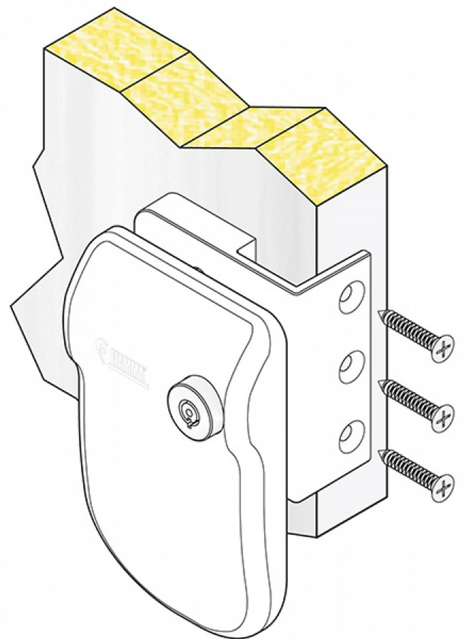 Fiamma Safe Door Security Lock Frame - Caravan And Motorhome 7 Fiamma Safe Door Security Lock Frame - Caravan And Motorhome - Image 7
