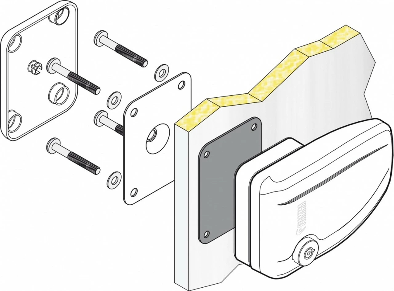Fiamma Safe Door Security Lock - Caravan And Motorhome 8 Fiamma Safe Door Security Lock - Caravan And Motorhome - Image 8