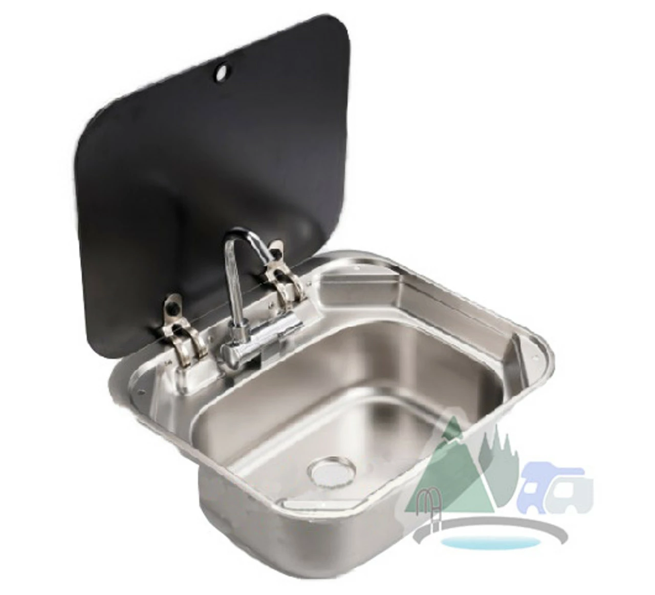 Lavanda Stainless Steel Sink For Campervan Motorhome 1 Lavanda Stainless Steel Sink For Campervan Motorhome