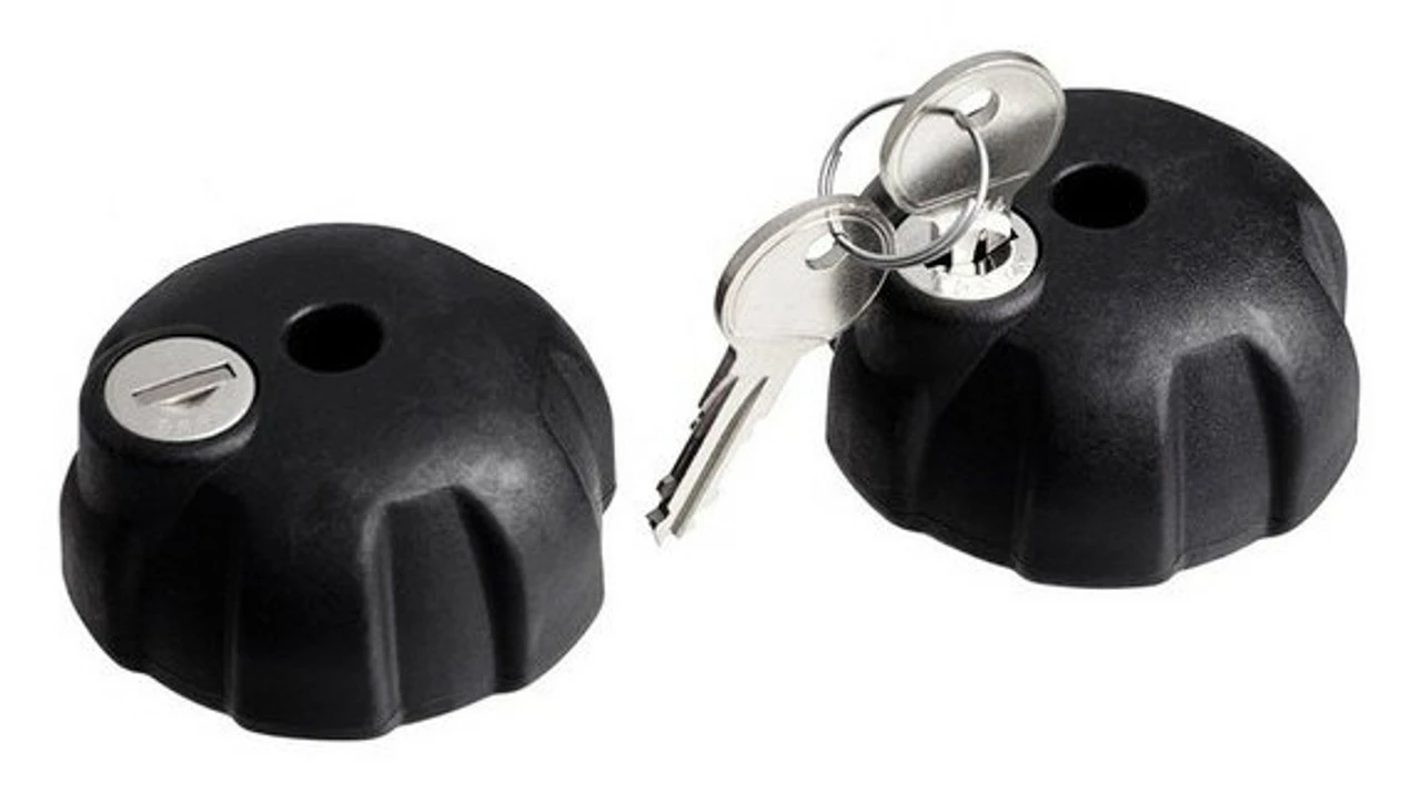 Thule Knobs With Lock For Bike Racks 1 Thule Knobs With Lock For Bike Racks