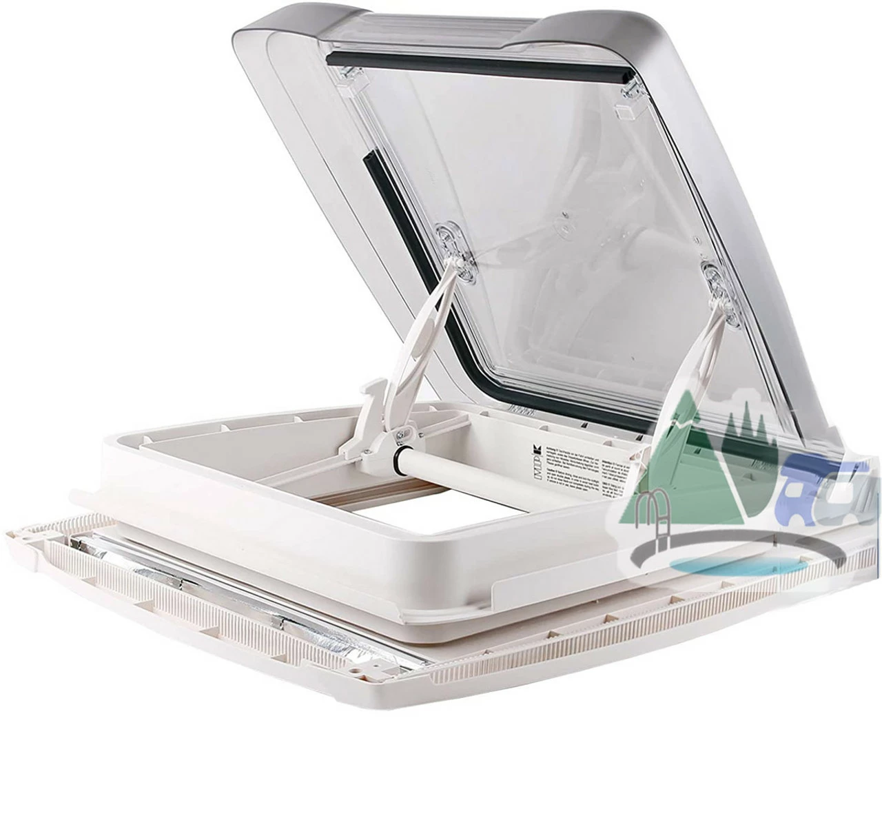 MPK Vision Star Pro Roof Vent 400 X 400 For Campervans 2 MPK Vision Star Pro Roof Vent 400 X 400 For Campervans - Image 2