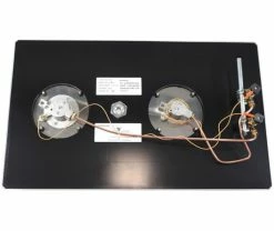 Navy Load Built In Glass Hob Double Burner NL.20003 -Kitchen & Bathroom Equipment Shop nl 13494.1676299086