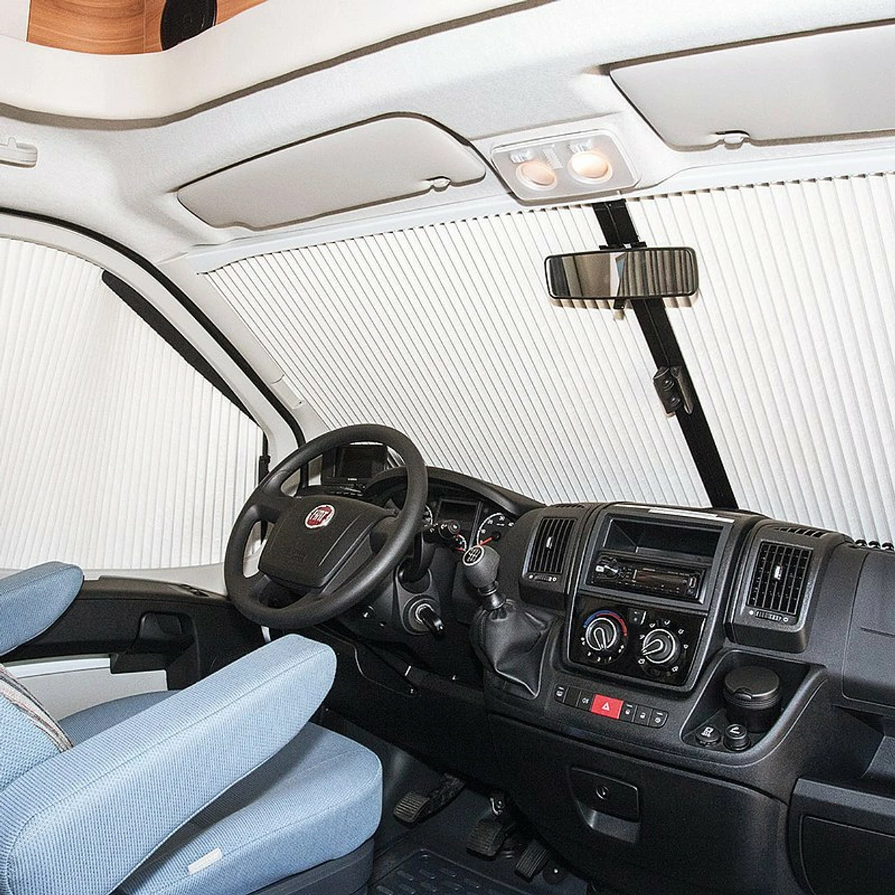 Remis Motorhome Campervan Window Cab Blinds For Ducato Boxer Relay Jumper 5 Remis Motorhome Campervan Window Cab Blinds For Ducato Boxer Relay Jumper - Image 5