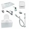 JLS Shower And Bathroom Kit - C403 Toilet, Shower, Sink And Tray Kit For Campervan Conversions