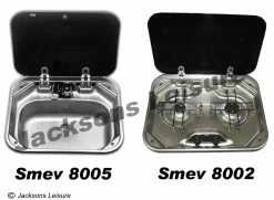 Kitchen & Bathroom Equipment Shop 10 Dometic-Smev 8005 Sink & Smev 8002 2 Burner Hob Combo
