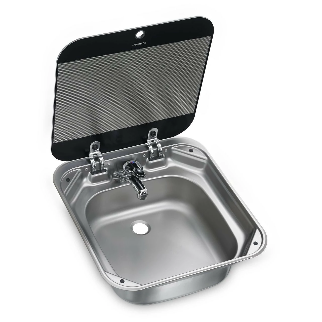 Dometic-Smev SNG 4244 (Smev 8006) Caravan Sink With Glass Lid 1 Dometic-Smev SNG 4244 (Smev 8006) Caravan Sink With Glass Lid