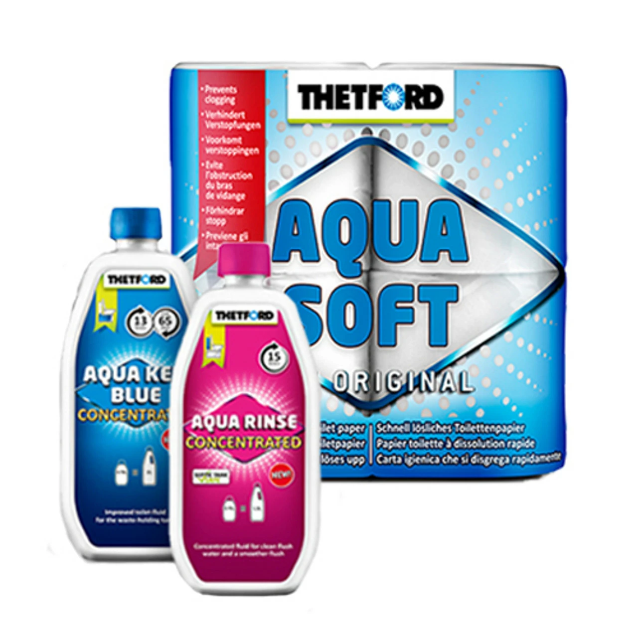 Thetford Porta Potti Portable Camping Toilet Chemicals Triple Pack 1 Thetford Porta Potti Portable Camping Toilet Chemicals Triple Pack