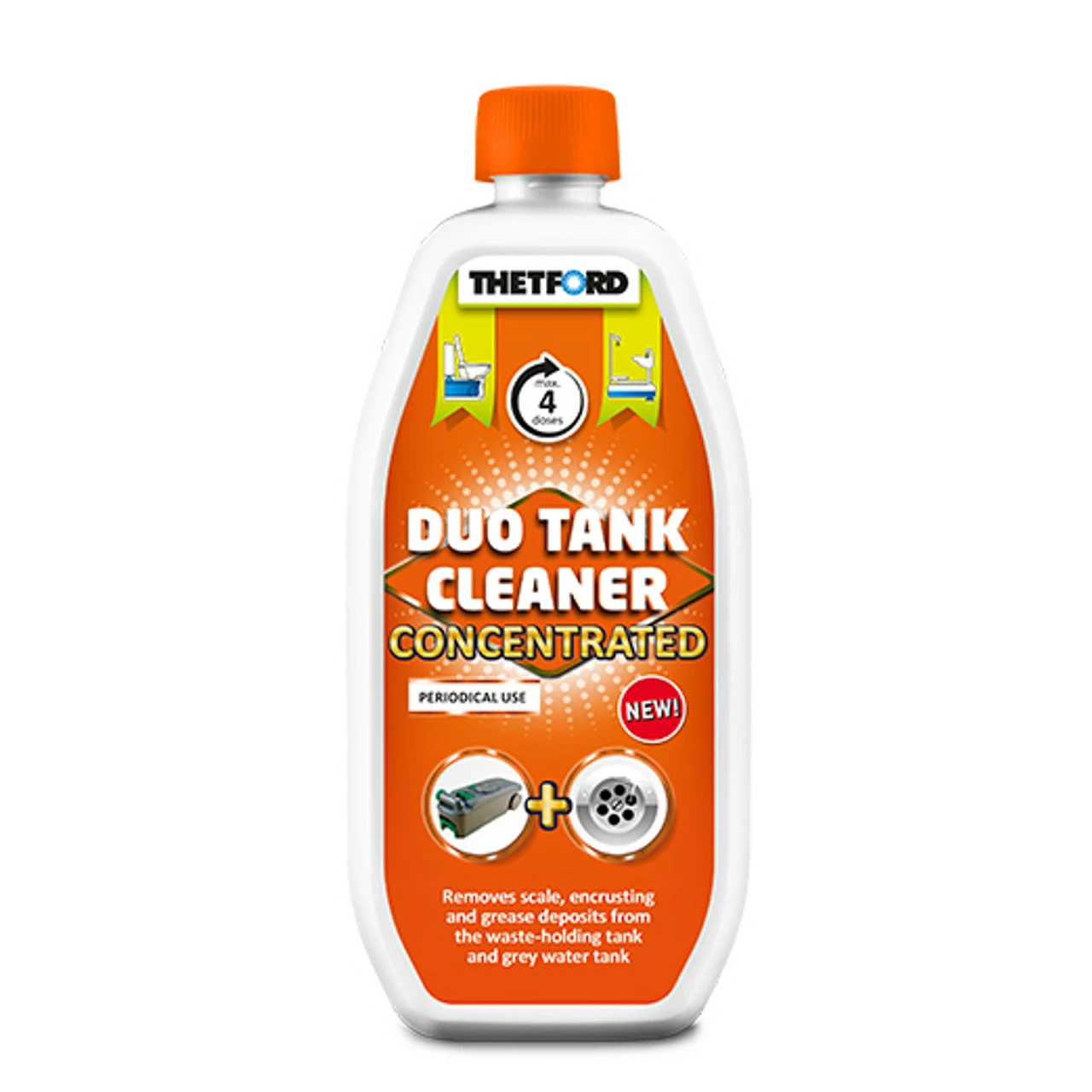 Thetford Duo Tank Cleaner Concentrated For Waste Tank & Grey Water Tank 1 Thetford Duo Tank Cleaner Concentrated For Waste Tank & Grey Water Tank