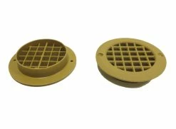Crusader Round Short Tail Mesh 75mm Caravan Floor Vent