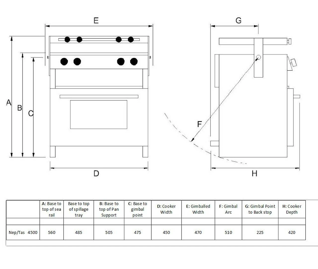JLS Voyager 4500 Oven, Grill And Hob For Caravans Motorhome Campervans And Marine 8 JLS Voyager 4500 Oven, Grill And Hob For Caravans Motorhome Campervans And Marine - Image 8